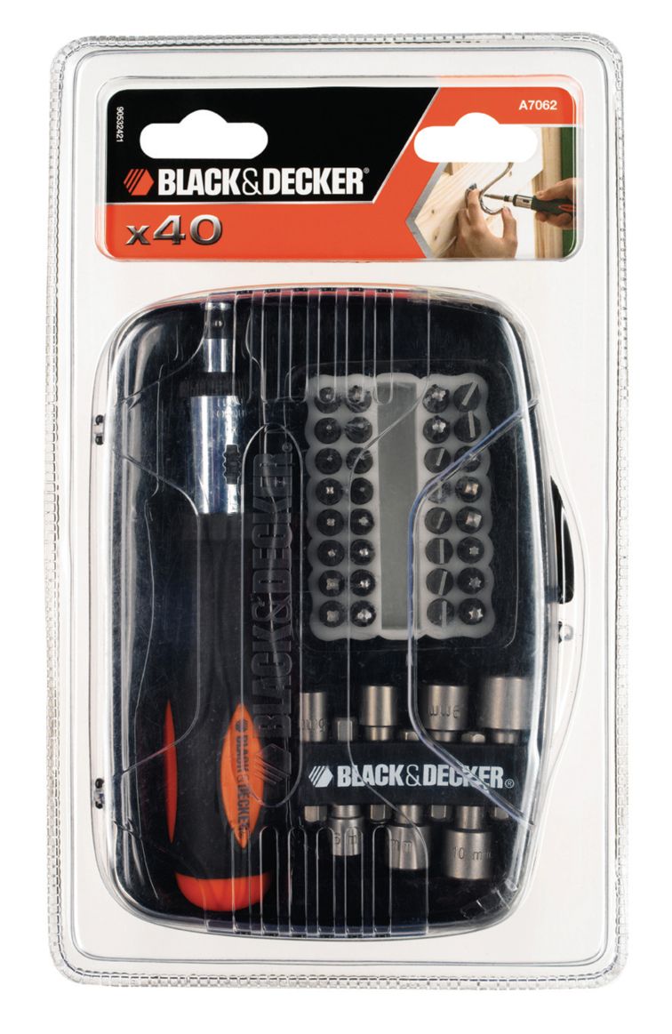 Black&Decker (A7062-XJ) Ratchet Set (40 pc)
