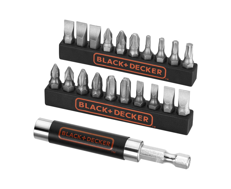 Black&Decker (A7074-XJ) 21-piece blister set for screwing with magnetic adapter