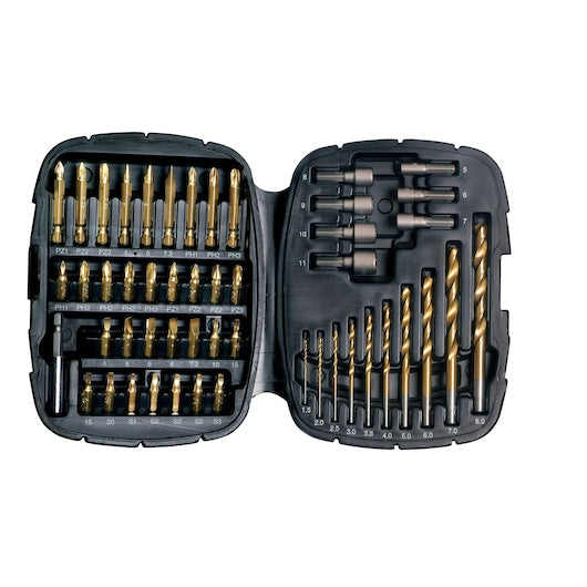 Black&Decker (A7093-XJ) Metal Titanium Drilling & Screwdriving Bit Set (50 pc)