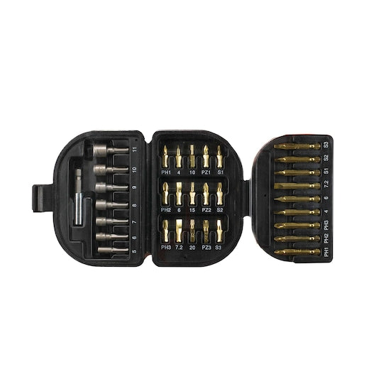 Conjunto de bits de aparafusamento e chaves de boca Black&Decker (A7094-XJ) (32 peças)
