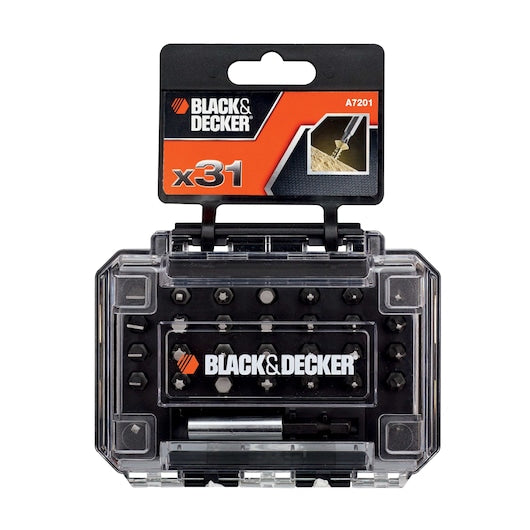 Jogo de aparafusadoras Black&Decker (A7201-XJ) (31 peças)