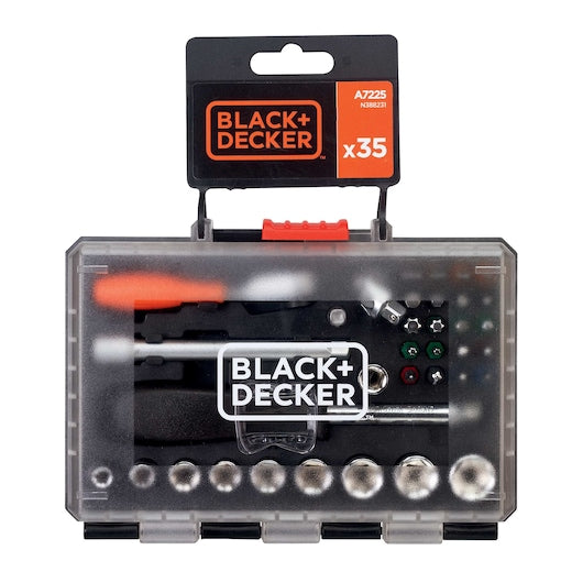 Black&Decker (A7225-XJ) Wrench and Socket Set - 35 Pce