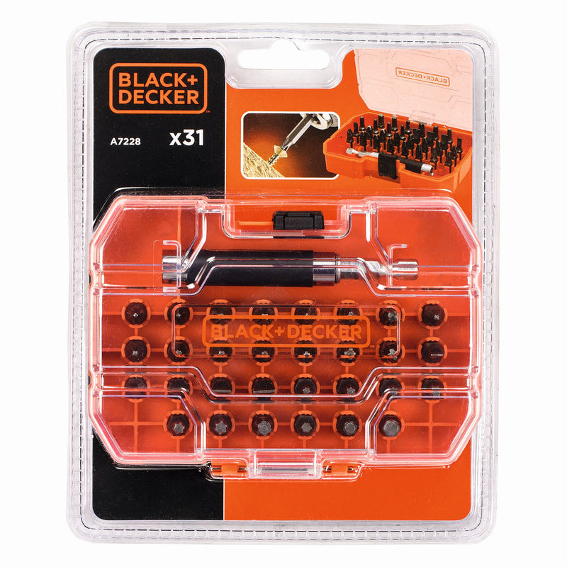 Black&Decker (A7228-XJ) 31-Piece Screwdriver Set with Magnetic Adapter