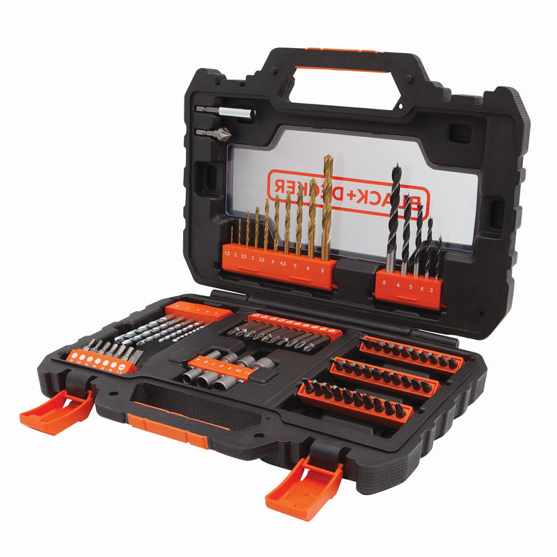 Black&Decker (A7231-XJ) 76-piece set for screwing and drilling
