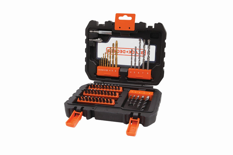 Black&Decker (A7232-XJ) 50-piece set for screwing and drilling