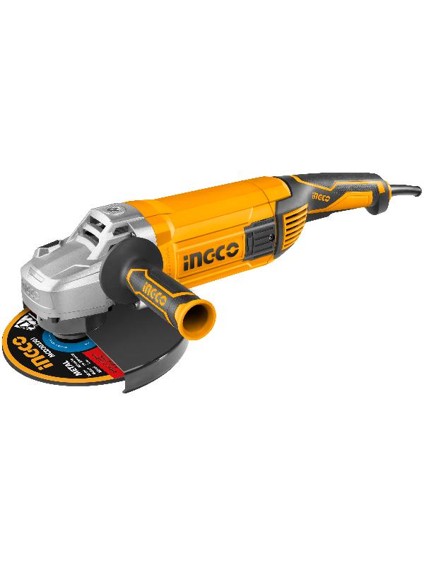 Amoladora angular INGCO (AG24008E) de 230 mm y 2400 W