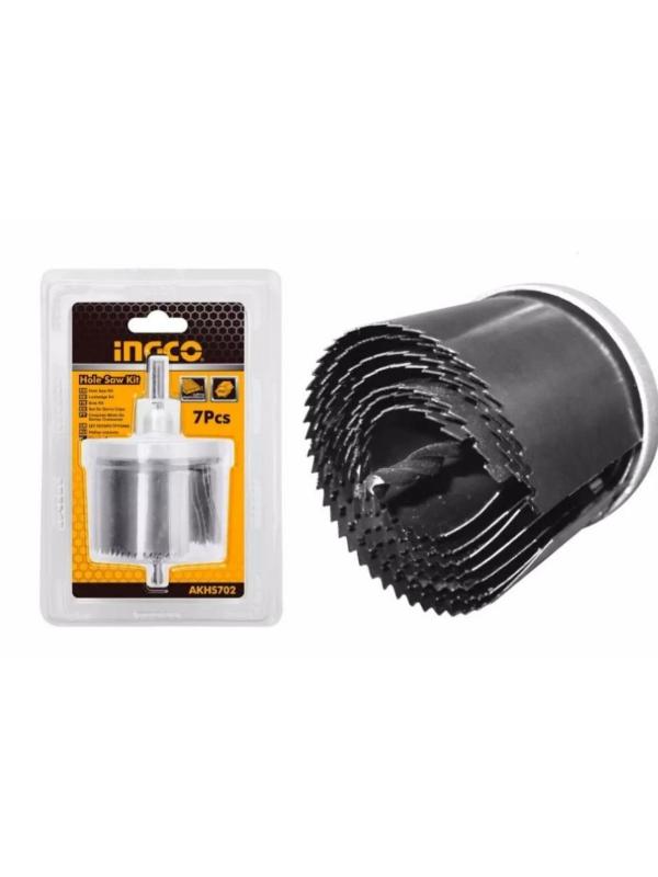 INGCO (AKHS702) Juego mixto de 7 sierras para miel