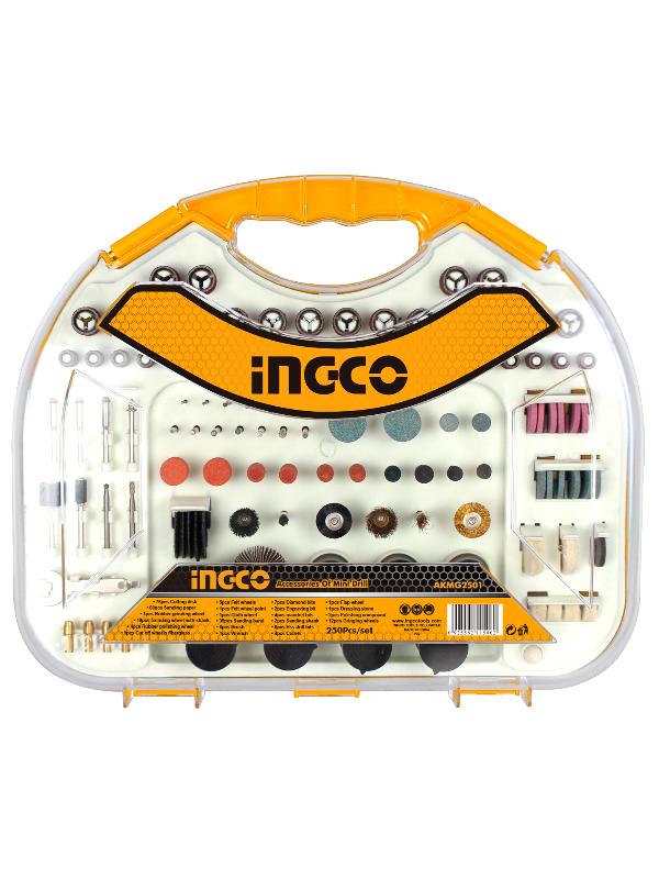 Kit de accesorios INGCO (AKMG2501) 250 para rectificadora