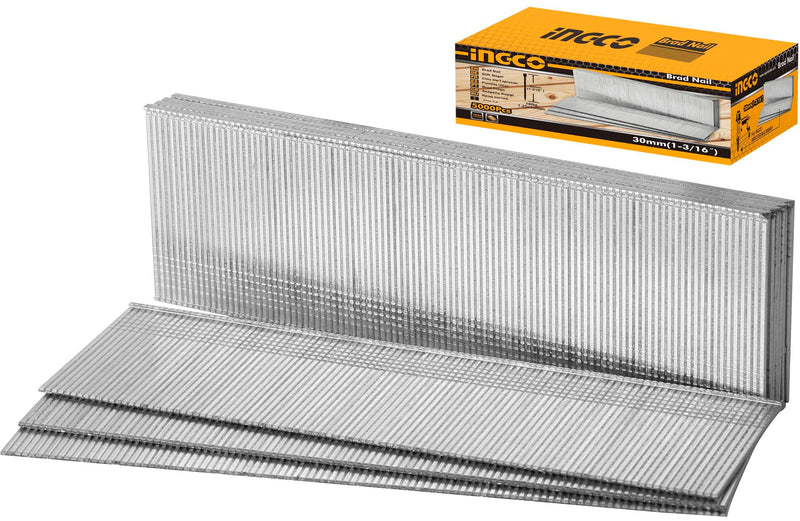INGCO (ANA18301) 5000 Clavos 30 mm 1,25 x 1,0 mm Ga18