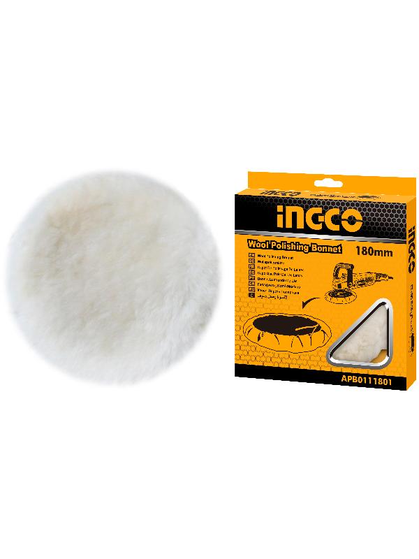 Almohadilla de pulido de lana INGCO (APB0111801) de 180 mm