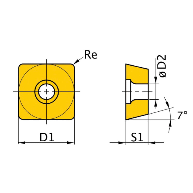 Optimum Pastilhas de substituição (3441280) HM ISO SCMT09T304