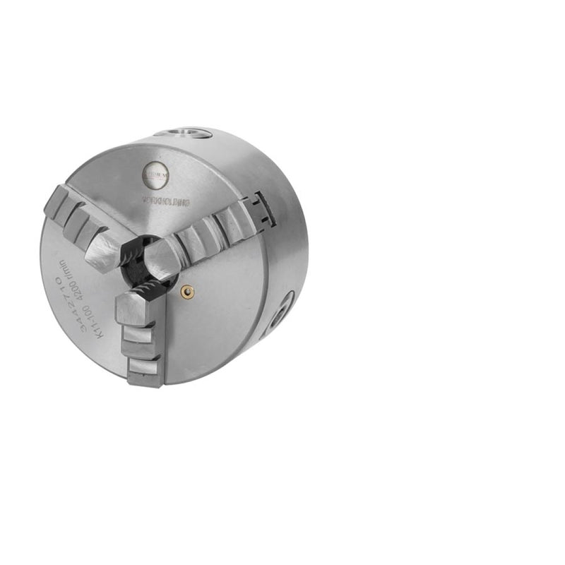 Optimum (3442025) PREMIUM three-jaw lathe chuck cast iron PREMIUM three-jaw lathe chuck CI3P Ø160mm, cast iron