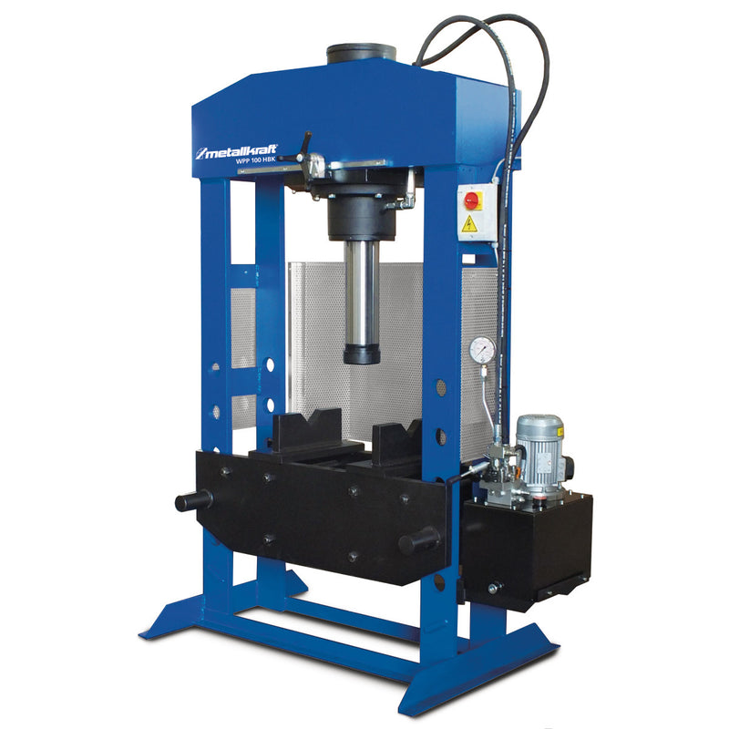Prensa hidráulica de taller Metallkraft (WPP 160 HBK D 1500)