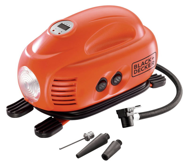 Inflador multiuso Black&amp;Decker (ASI200-XJ) (121 PSI)