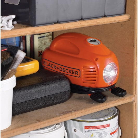 Inflador multiusos Black&Decker (ASI200-XJ) (121 PSI)