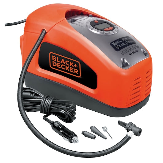 Estación de aire multiusos Black&Decker (ASI300-QS) de 160 PSI CA/CC