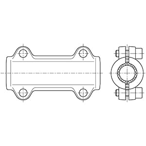 Abrazadera de reparación larga (Ref. 710)
