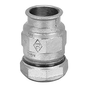 Ligação de compressão com rosca fêmea, reta (Ref. 740)