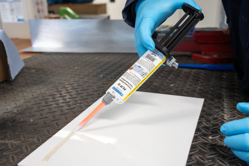 Weicon (10057687) Adhesivo acrílico estructural PE-PP 45 de fácil mezcla