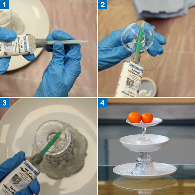 Weicon (10044198) Adesivo Epoxi Transparente de Secagem Rápida (24 ml)