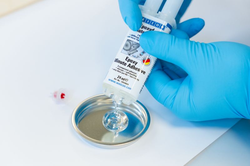 Weicon (10044198) Adesivo Epoxi Transparente de Secagem Rápida (24 ml)