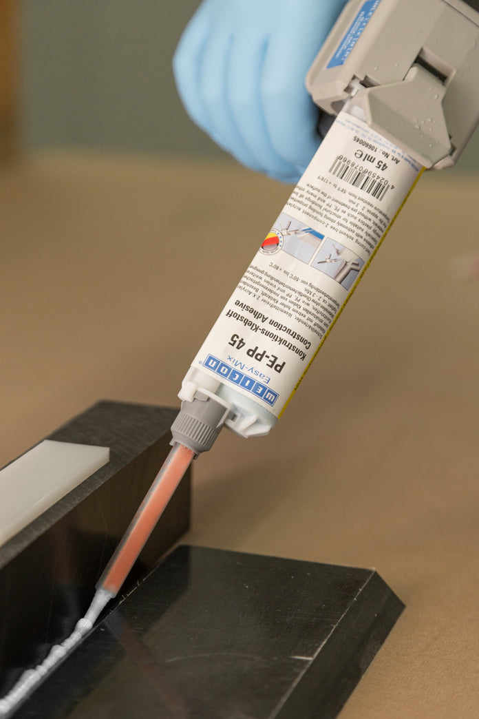 Weicon (10058274) Adhesivo acrílico estructural PE-PP 45 de fácil mezcla