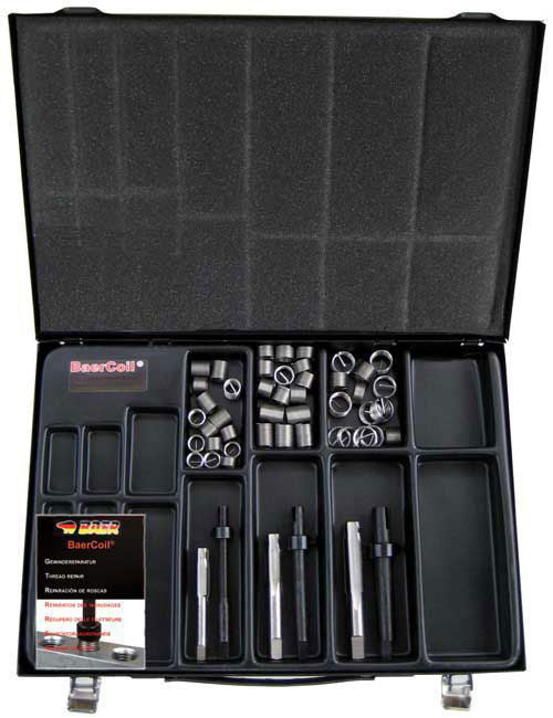 Kit de taller para reparación de roscas de bujías BaerCoil (B5113)