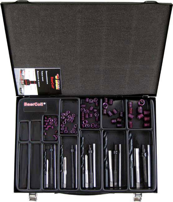 Kit de reparação de roscas BaerCoil (B5154) com cabo para parafusos M5-M12
