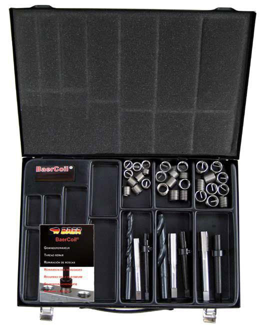 Kit de reparação de roscas para bujão de drenagem de óleo BaerCoil (B5157)