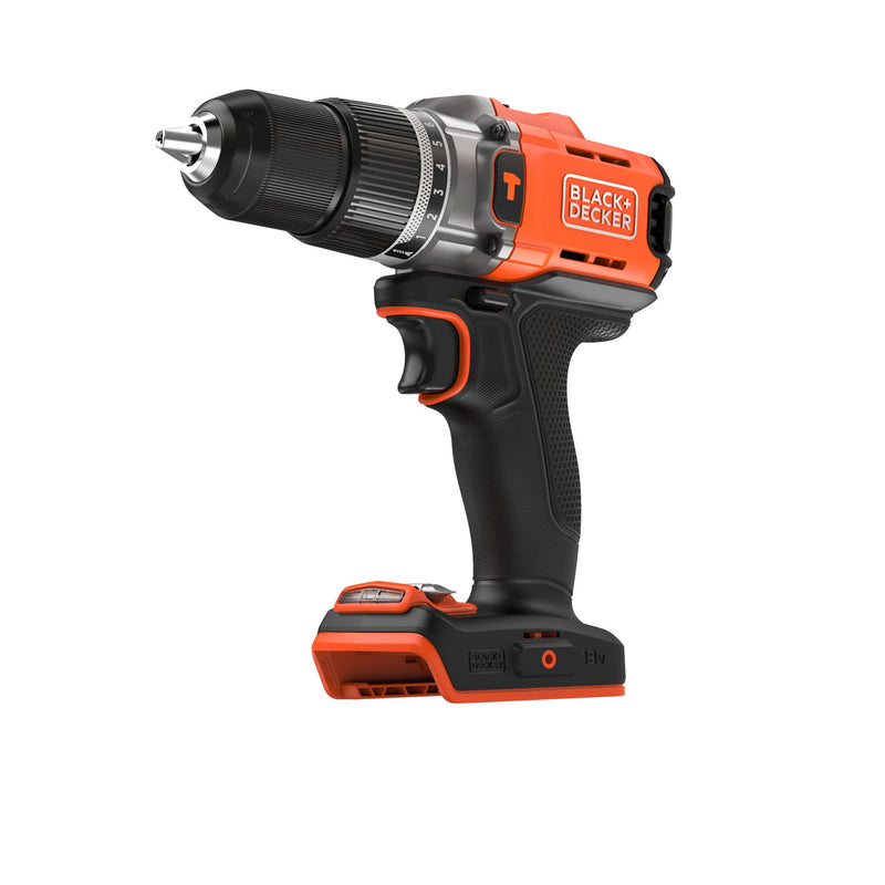 Black&Decker (BCD383XN-XJ) 18V POWERCONNECT™ Cordless Hammer Drill (Without Battery or Charger)