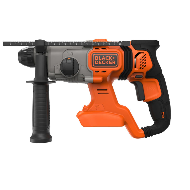 Black&Decker (BCD900B-XJ) 18V Cordless SDS-Plus Hammer Drill With 1 Accessory in a Kit Box