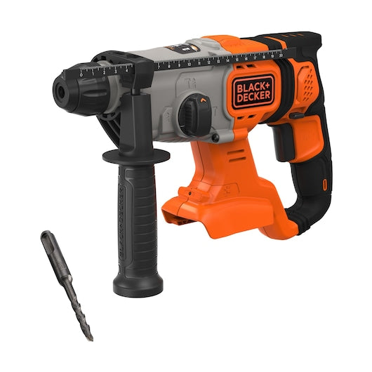 Black&Decker (BCD900B-XJ) 18V Cordless SDS-Plus Hammer Drill With 1 Accessory in a Kit Box