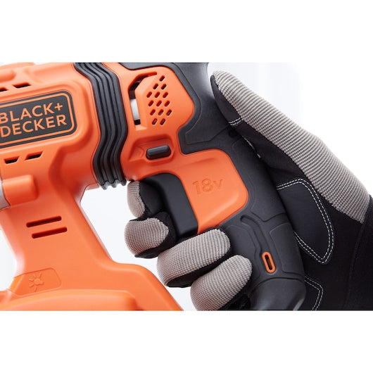 Berbequim de impacto SDS-Plus sem fio Black&Decker (BCD900D1S-QW) 18V 2.0Ah com caixa de ferramentas