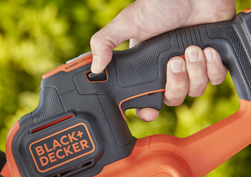 Black&Decker (BCHTS3625L1-QW) Power Command hedge trimmer with a 36V 2.5Ah lithium battery, 55cm, 22mm + saw on the tip