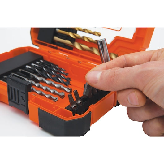 Juego de destornilladores y taladros con sistema Flip Bit de Black&Decker (BDB27-XJ) (27 piezas)