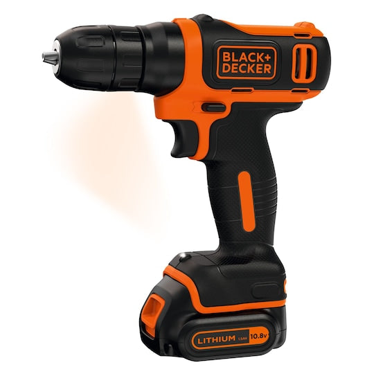 Berbequim sem fio ultracompacta Black&Decker (BDCD12-QW) de 10,8 V