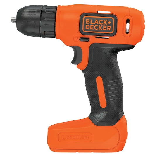 Berbequim de íon de lítio ultracompacta Black&Decker (BDCD8-XK) 7,2 V