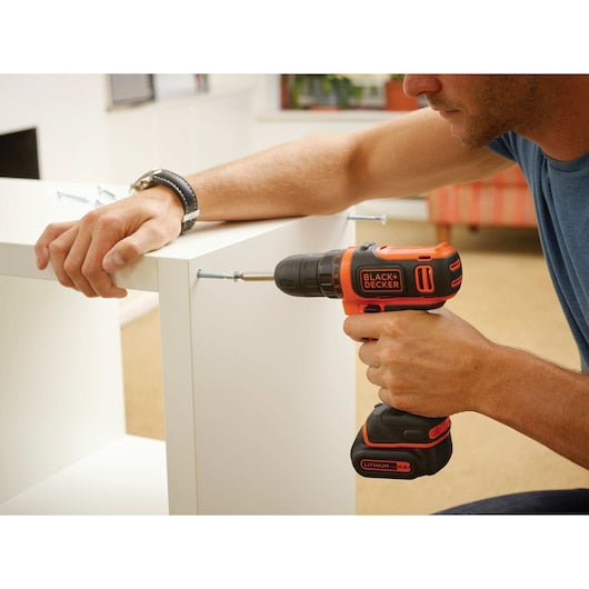 Black&Decker (BDCDD12-QW) 12V Ultra-Compact Cordless Drill Driver