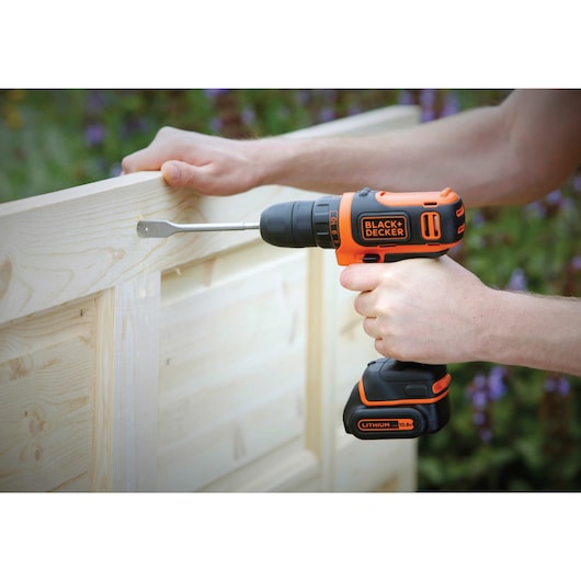Black&Decker (BDCDD12-XK) 10.8V Ultra Compact Lithium-ion Drill Driver