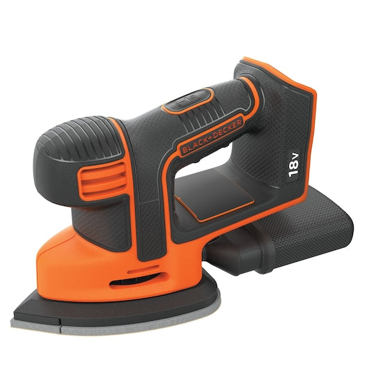 Lijadora de detalles inalámbrica Mouse® de 18 V y 1,5 Ah Black&Decker (BDCDS18N-XJ) con 5 accesorios