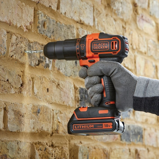 Black&Decker (BDCHD18K-QW) 18V 2G Hammer + 400mA Charger + 1 Battery