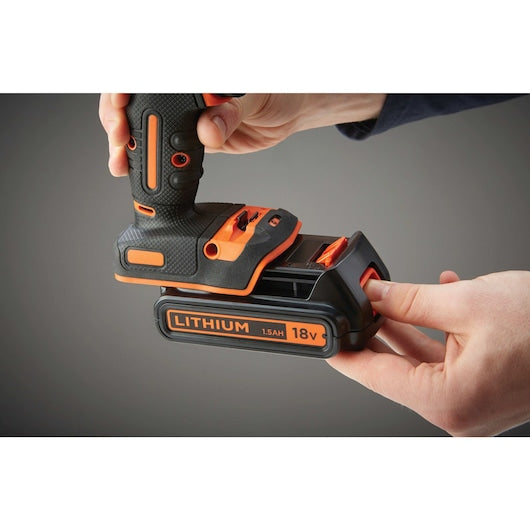 Martillo Black&Decker (BDCHD18-XK) 18 V 2G + cargador 200 mA + 1 batería