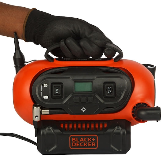 Inflador multivoltaje CA/CC Black&Decker (BDCINF18N-QS)
