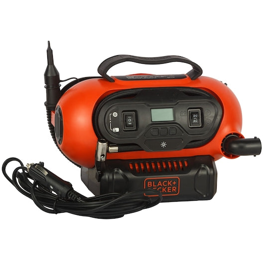 Inflador multivoltaje CA/CC Black&Decker (BDCINF18N-QS)