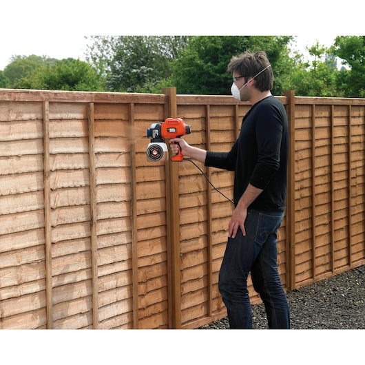 Pulverizador de alta resistencia Black&Decker (BDPS400-QS) con limpieza rápida