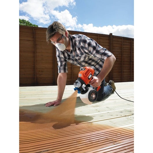 Pulverizador de alta resistencia Black&Decker (BDPS400-QS) con limpieza rápida