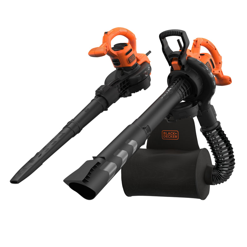 Black&Decker (BEBLV290-QS) 2,900W Backpack Vacuum-Blower-Shredder