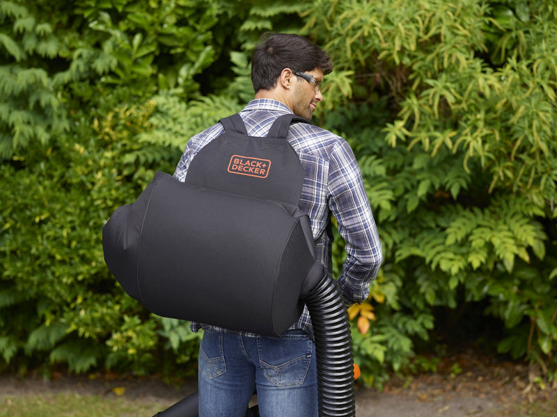 Black&Decker (BEBLV290-QS) 2,900W Backpack Vacuum-Blower-Shredder