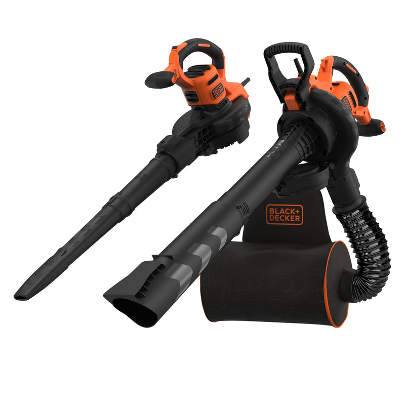 Black&Decker (BEBLV300-QS) 3,000W Backpack Vacuum-Blower-Shredder