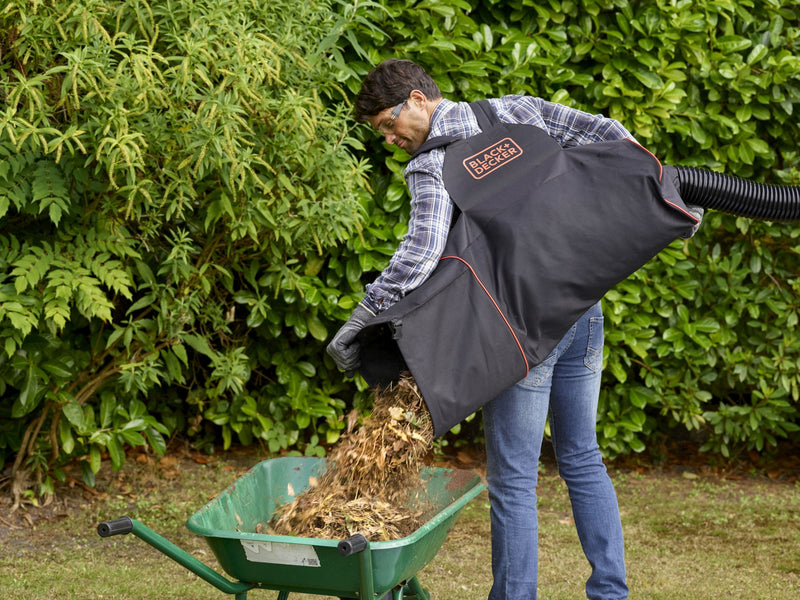 Black&Decker (BEBLV300-QS) 3,000W Backpack Vacuum-Blower-Shredder